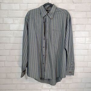 Van Heusen stripe button-down top
